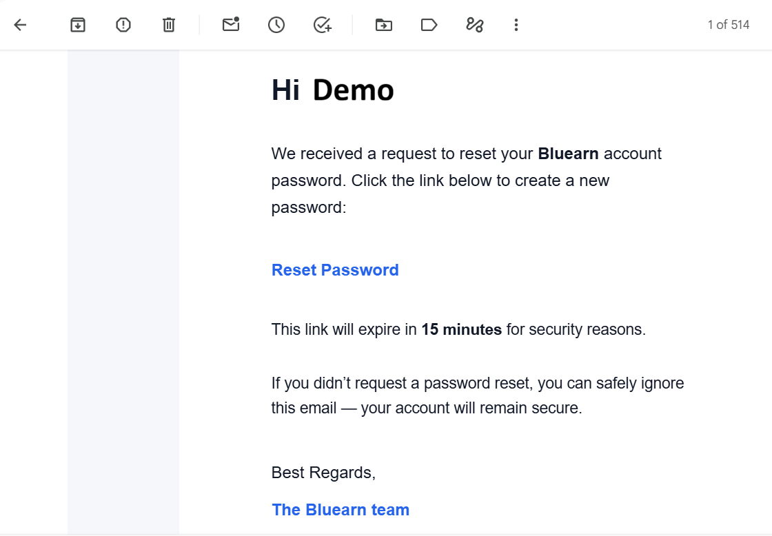 Forgot Password