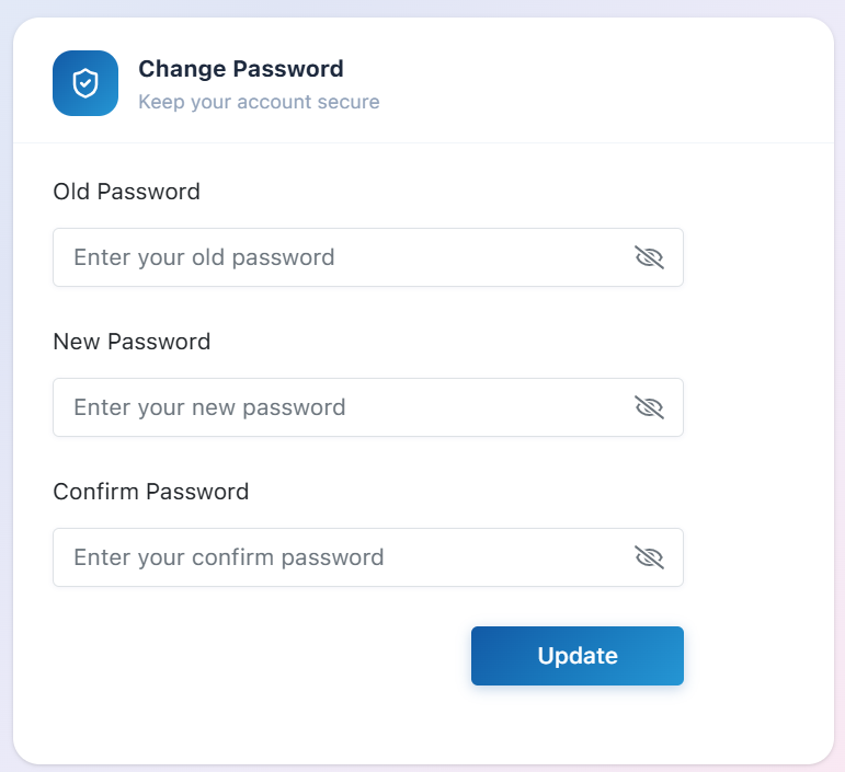 Change Password