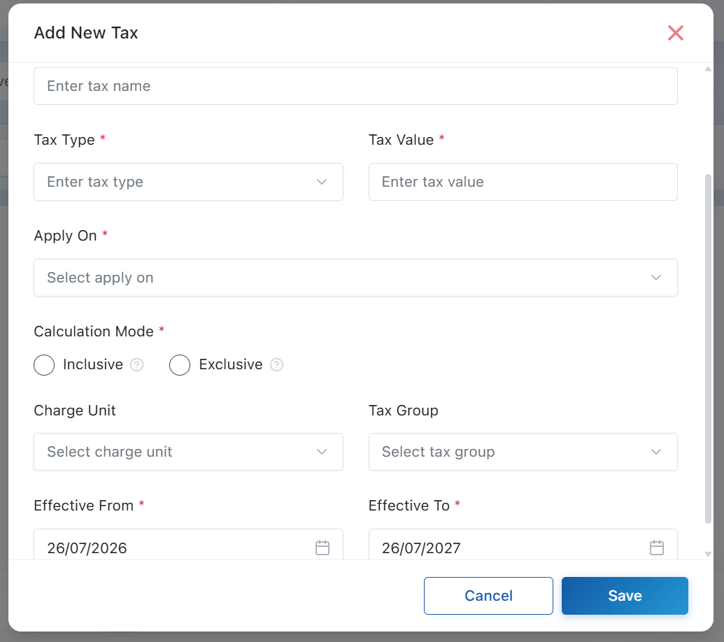 Holiday and Tax