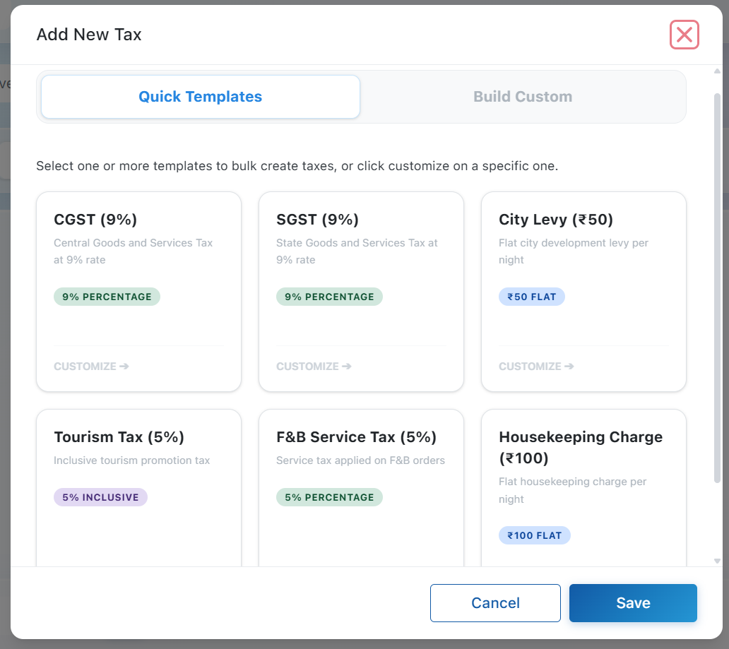 Holiday and Tax